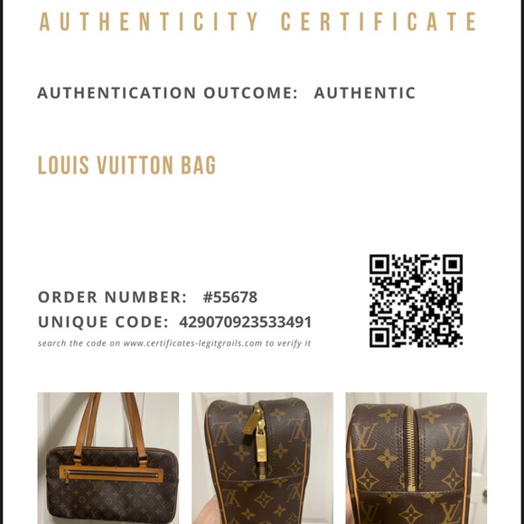 LOUIS VUITTON Cite Shoulder Bag - Picture 16 of 16